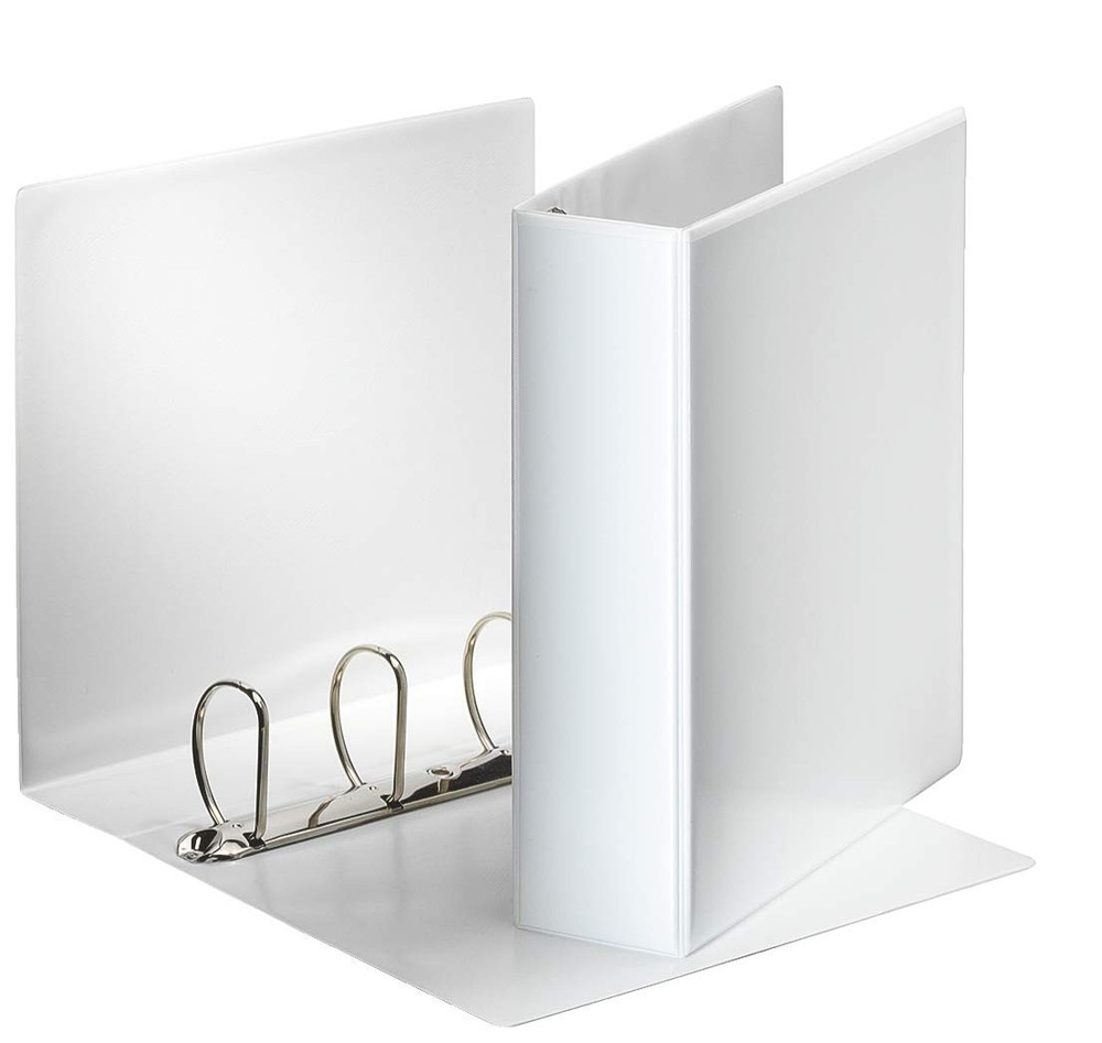 Esselte Präsentationsringbuch (DIN A4, 4 Ringe, 60 mm) weiß