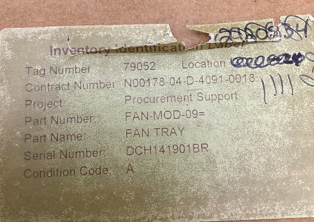 Cisco FAN-MOD-09 IPPQAG7JAB