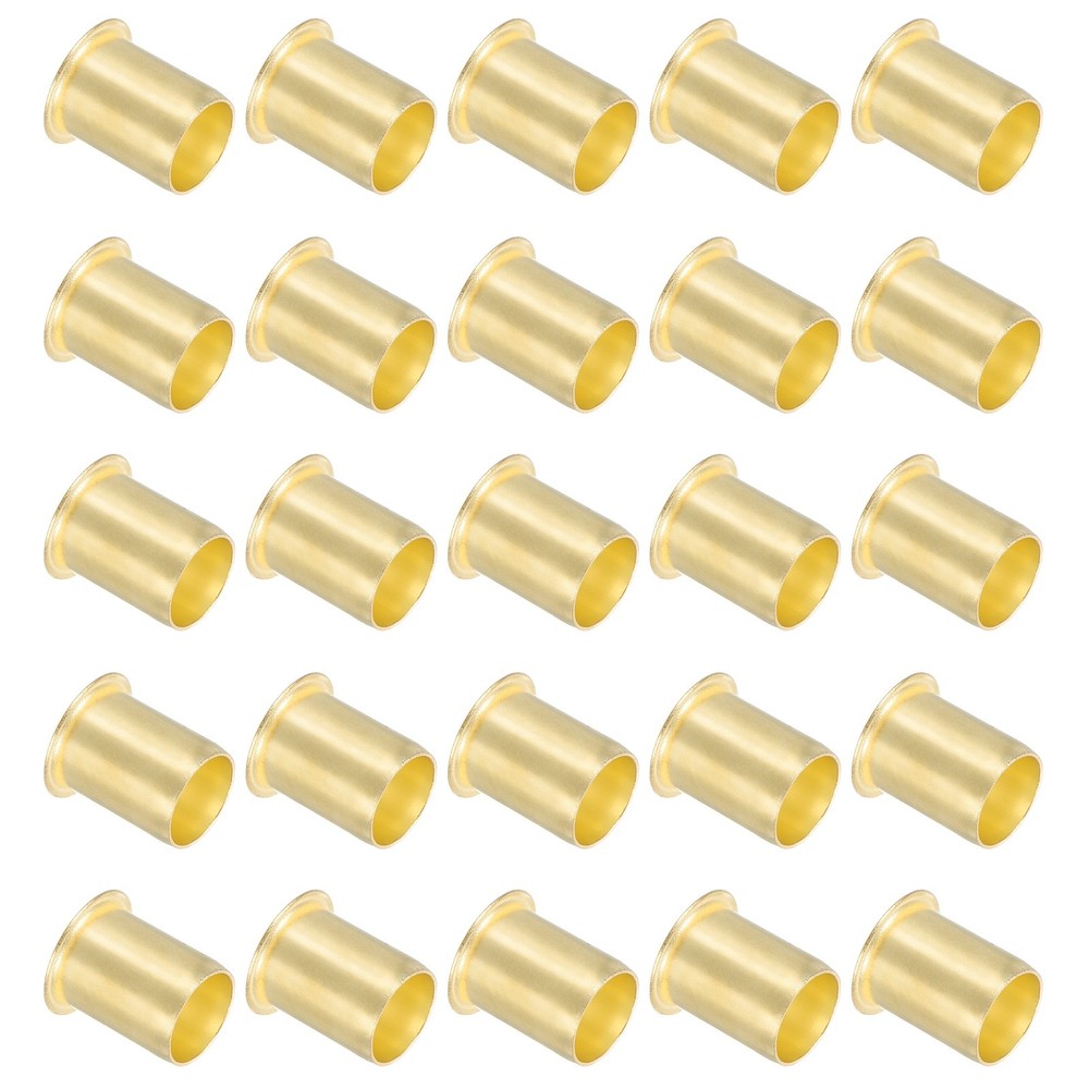 25Pcs 14mm OD x 11mm ID Tube Brass Compression Insert
