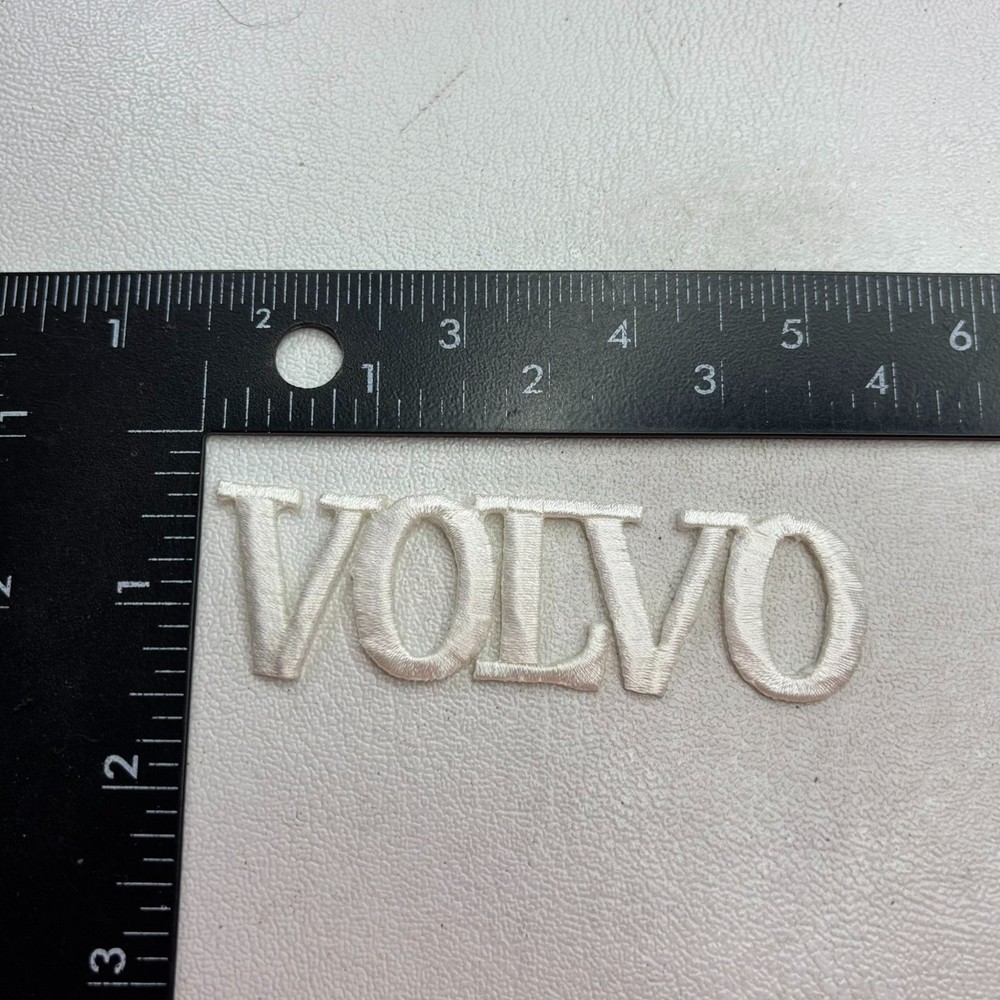 White VOLVO Car Auto Patch 00.8