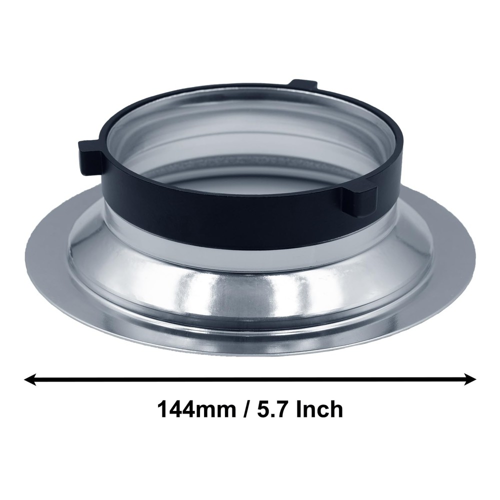 Speed Ring Adapter for Bowens Mount - Universal Softbox Speedring Flange for ...