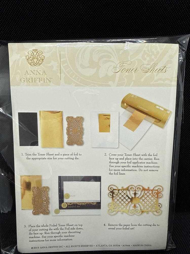 Anna Griffin Toner Sheets AG944