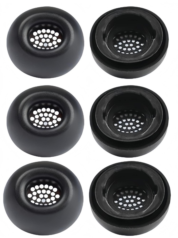 Ear Tips for Galaxy Buds 3 Pro Eartips With galaxy buds3 pro ear tips Black