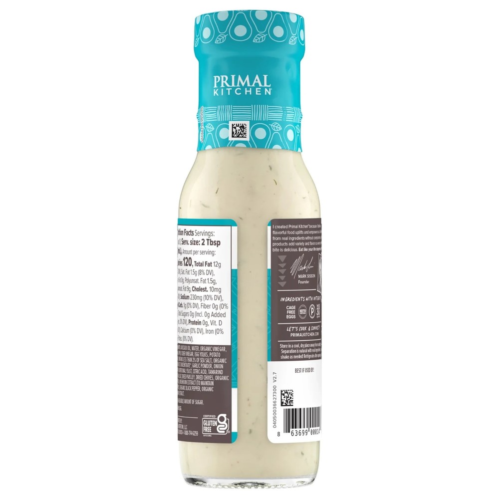 Primal Kitchen Ranch Dressing & Marinade 8 fl