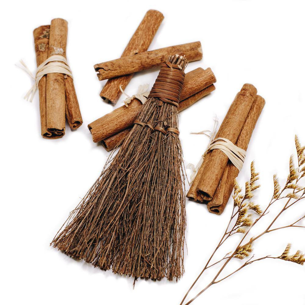 6 In. Classic Cinnamon Scented Broom (6-Pack)
