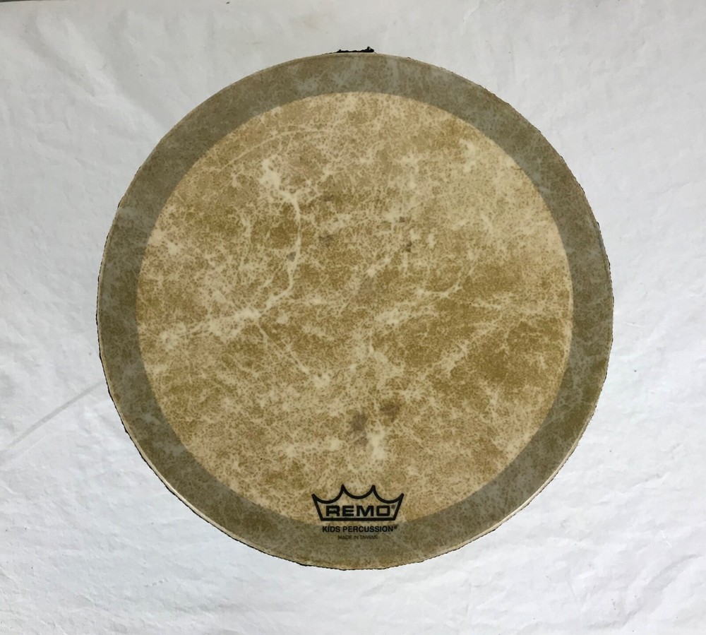 Remo Kid's Percussion Rain Forest Floor Tom. 10" x 7.5"