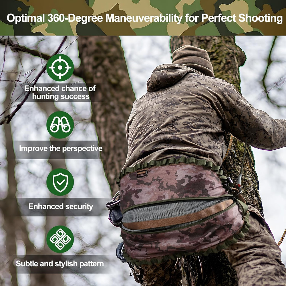 ,Hammock Saddle Hunting,Comfortable Saddle Hunting System,Hammock ,Lightweight P