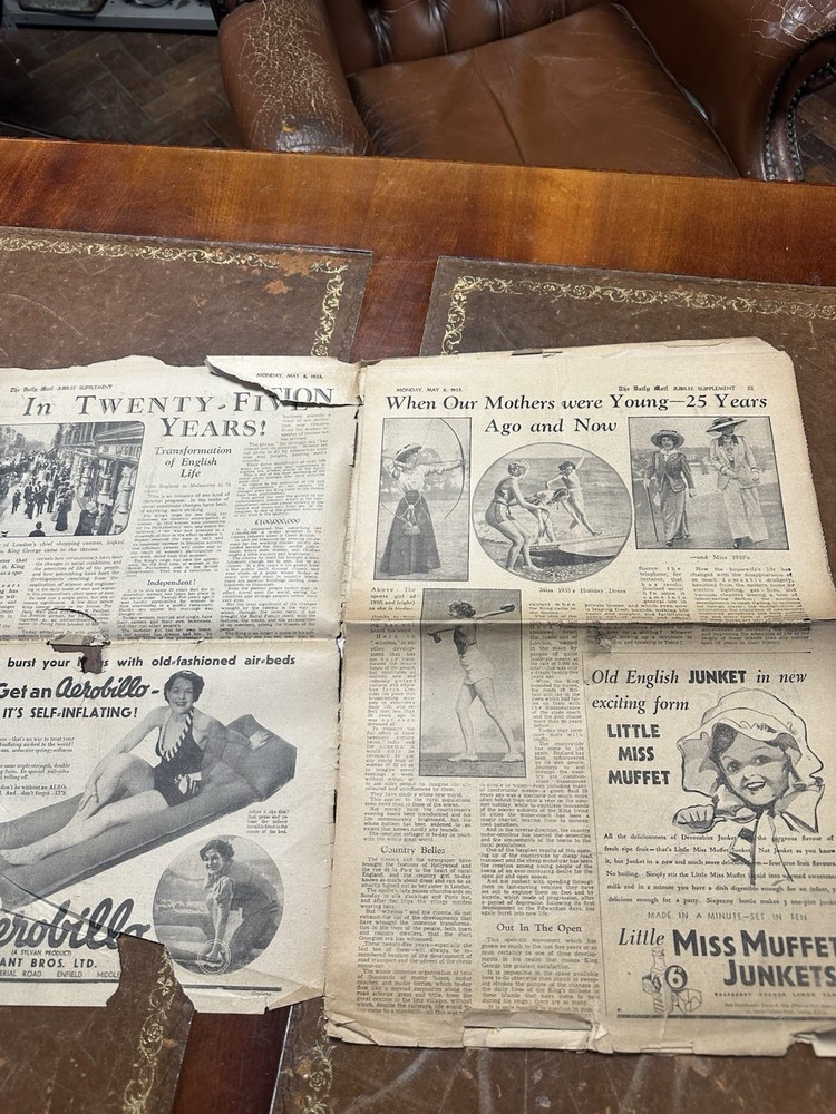 Daily Mail Silver Jubilee Supplement May 6th 1935