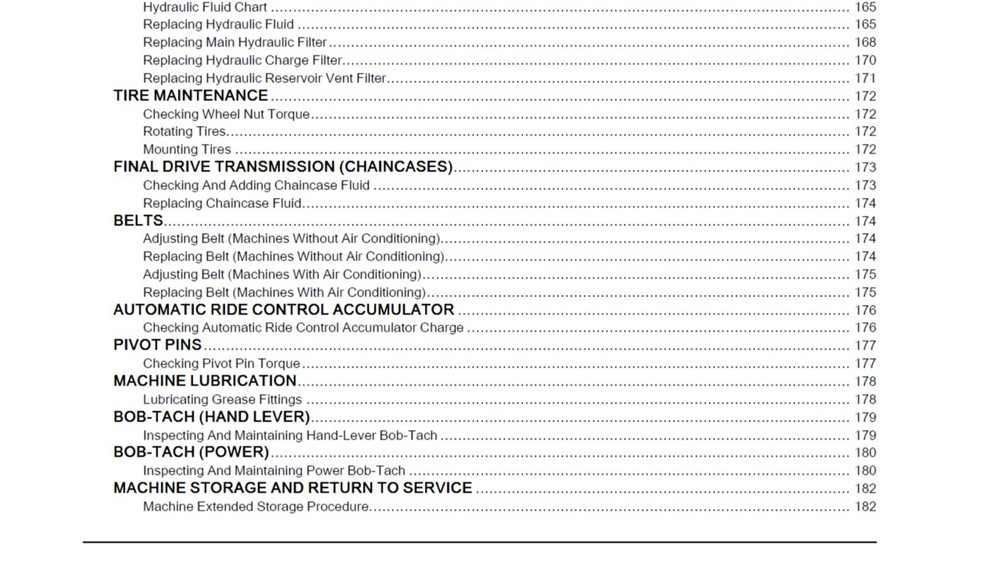 Bobcat S62 Skid Steer Loader Maintenance & Operation Manual (Reprint)