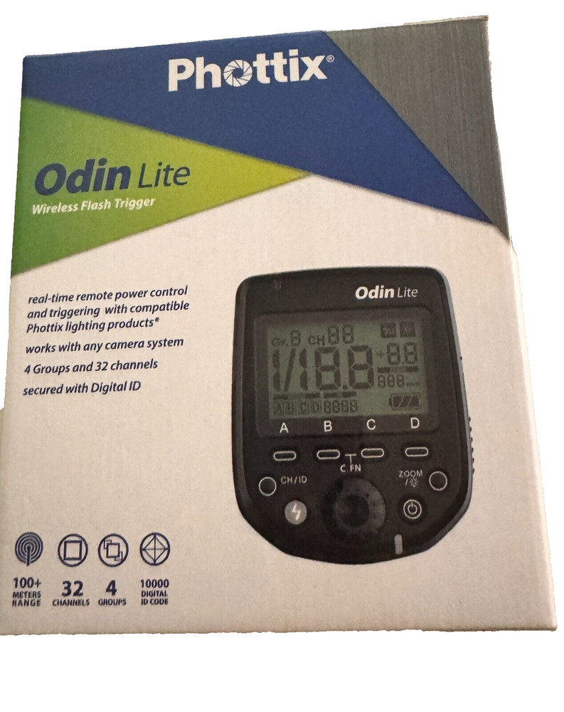 Phottix PH89090 Odin Lite Flash Trigger Transmitter wireless flash trigger new