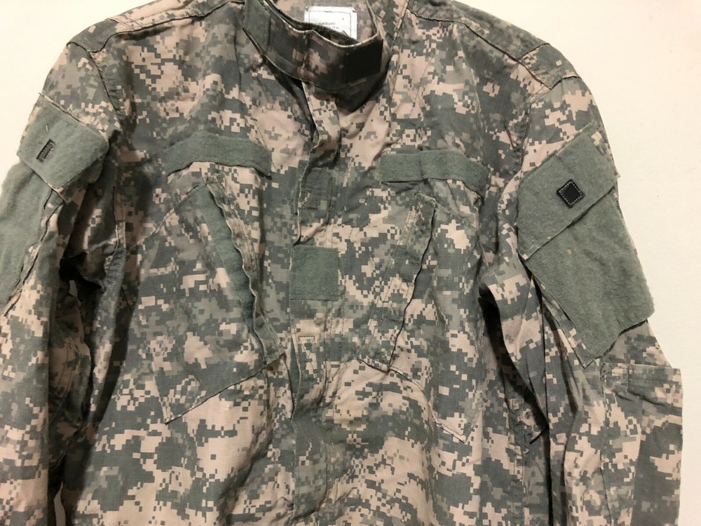 Army Medium Regular Flame Resistant Camo Camouflage Coat Jacket Combat Uniform