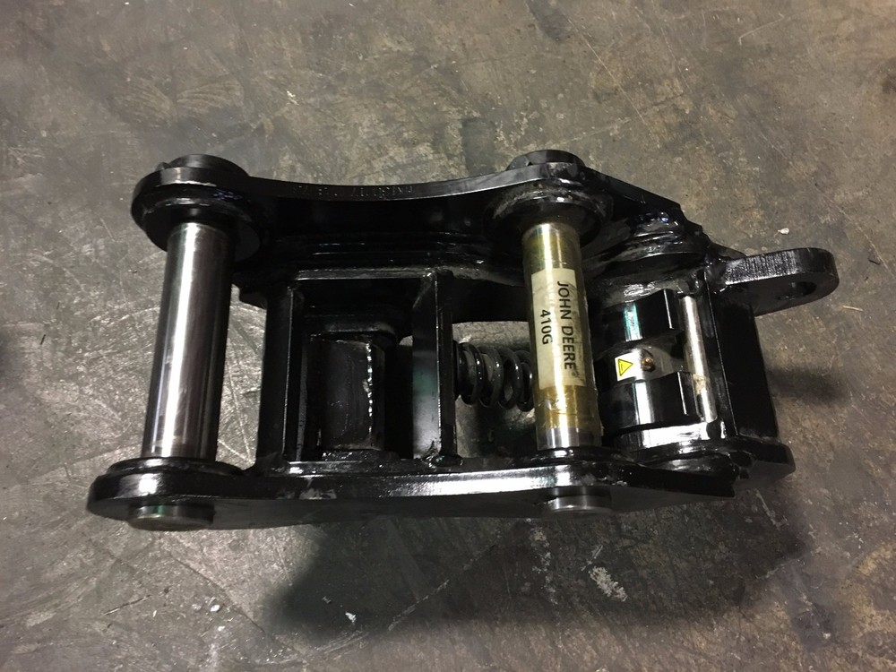 New Manual Backhoe Quick Hitch Coupler for John Deere 310SG (Includes Pins)