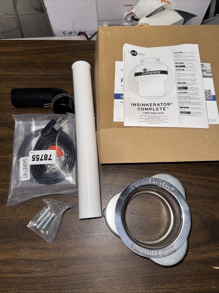 Insinkerator Garbage Disposal Installation Kit - Incomplete