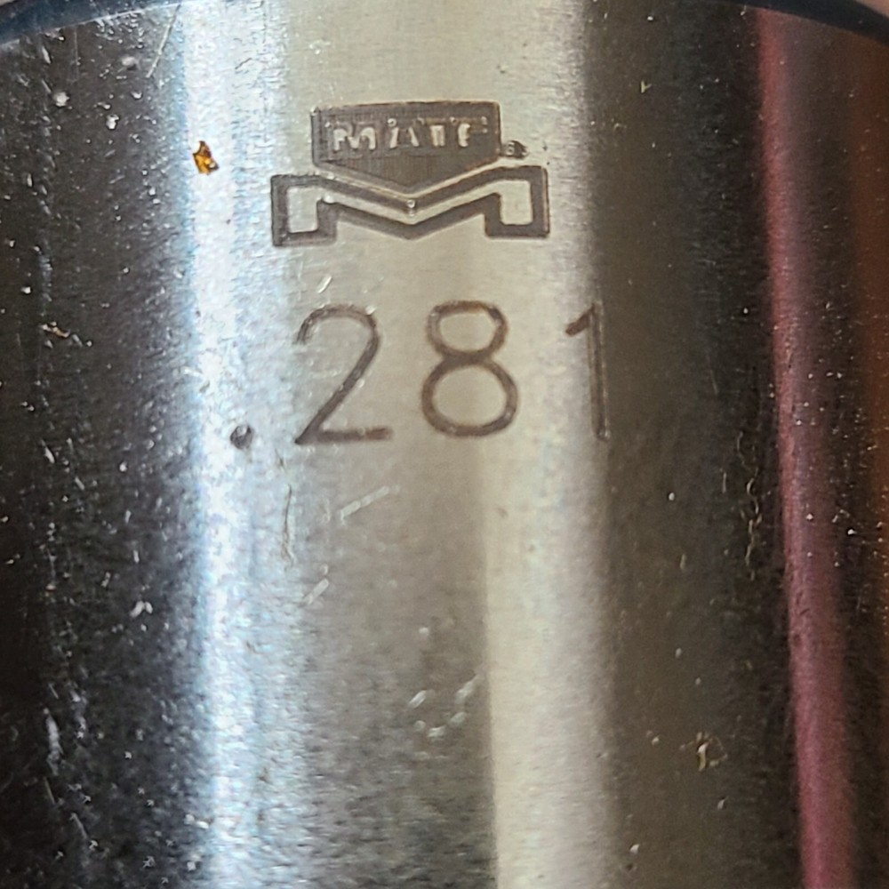 Mate Punch Press Die .281 Round Slug Free