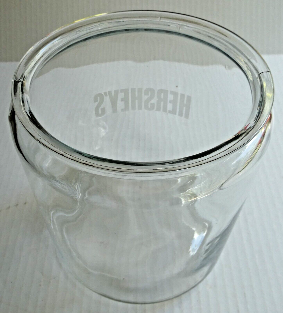 Hershey's Large 7 3/4" Candy Jar