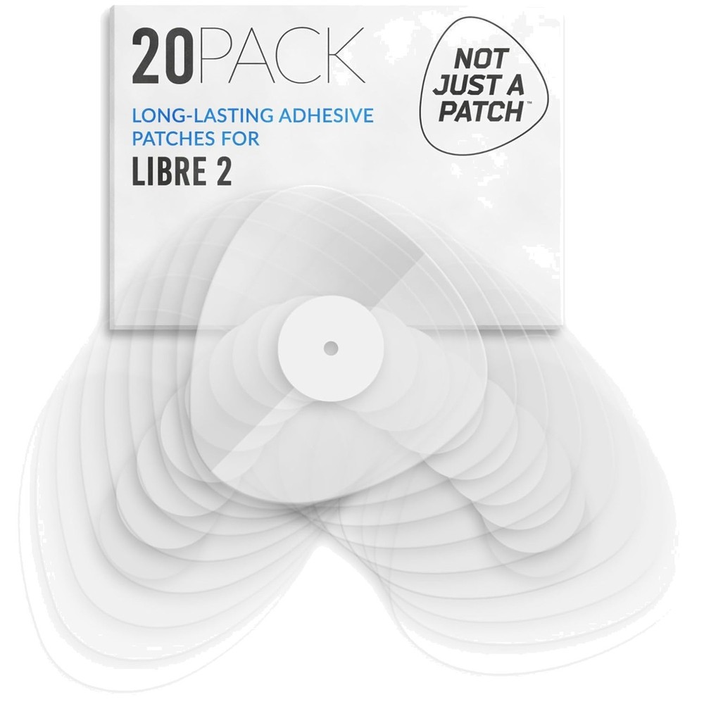 Clear Freestyle 2 Sensor Covers - 20 Pack Waterproof Patches