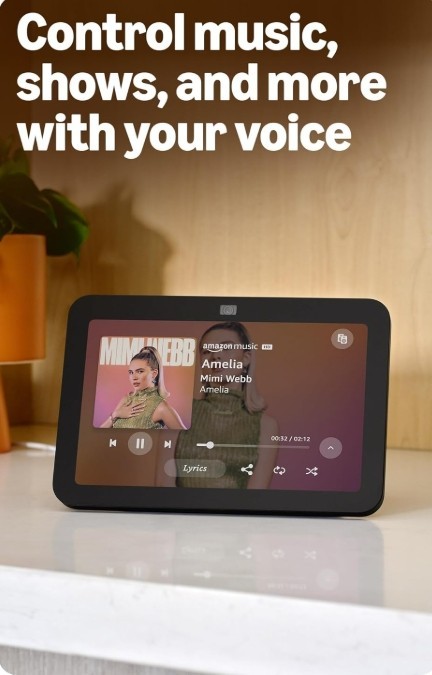 Amazon Echo Show 8 (3rd Gen) 8" Touchscreen- Charcoal