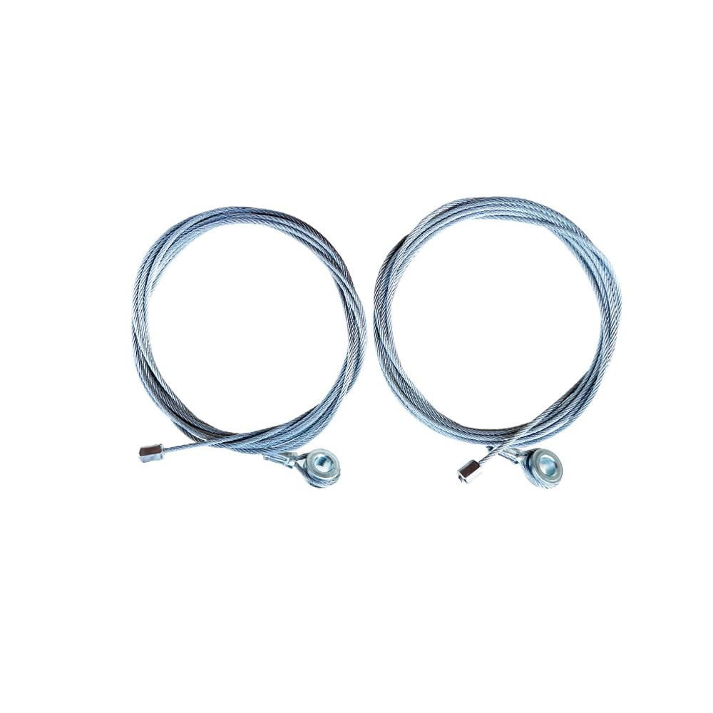 150" Replacement Cable Wire- Enclosed Cargo Trailer Ramp Door Spring Silver