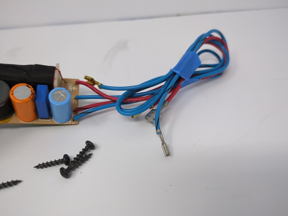 (1) Infinity SM-82 Speaker Working Crossover w/ Connects and ALL Wiring - A