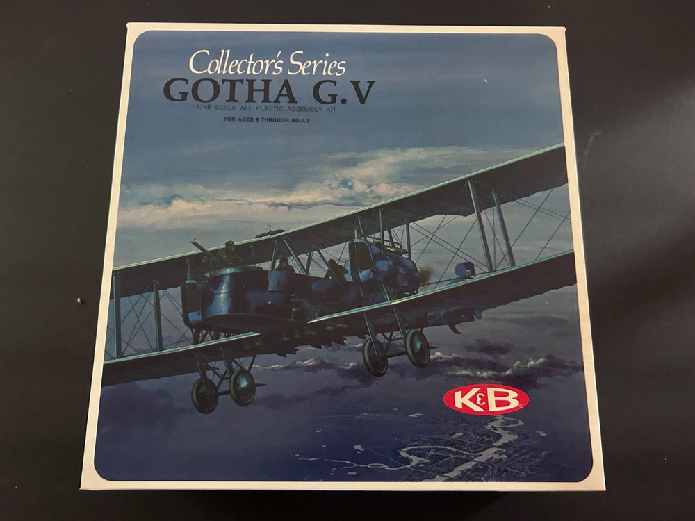 K&B Gotha G.V Vintage Model kit 1/48 scale