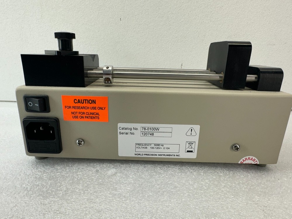 WPI SP100i Microprocessor Controlled Syringe Pump