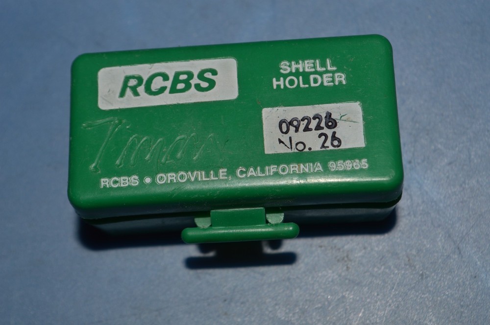 LOT #10  RCBS  SHELL HOLDER #26