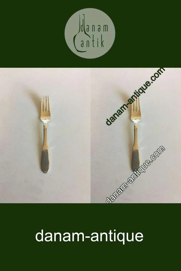 Georg Jensen Silver Plate Mermaid Dinner Fork