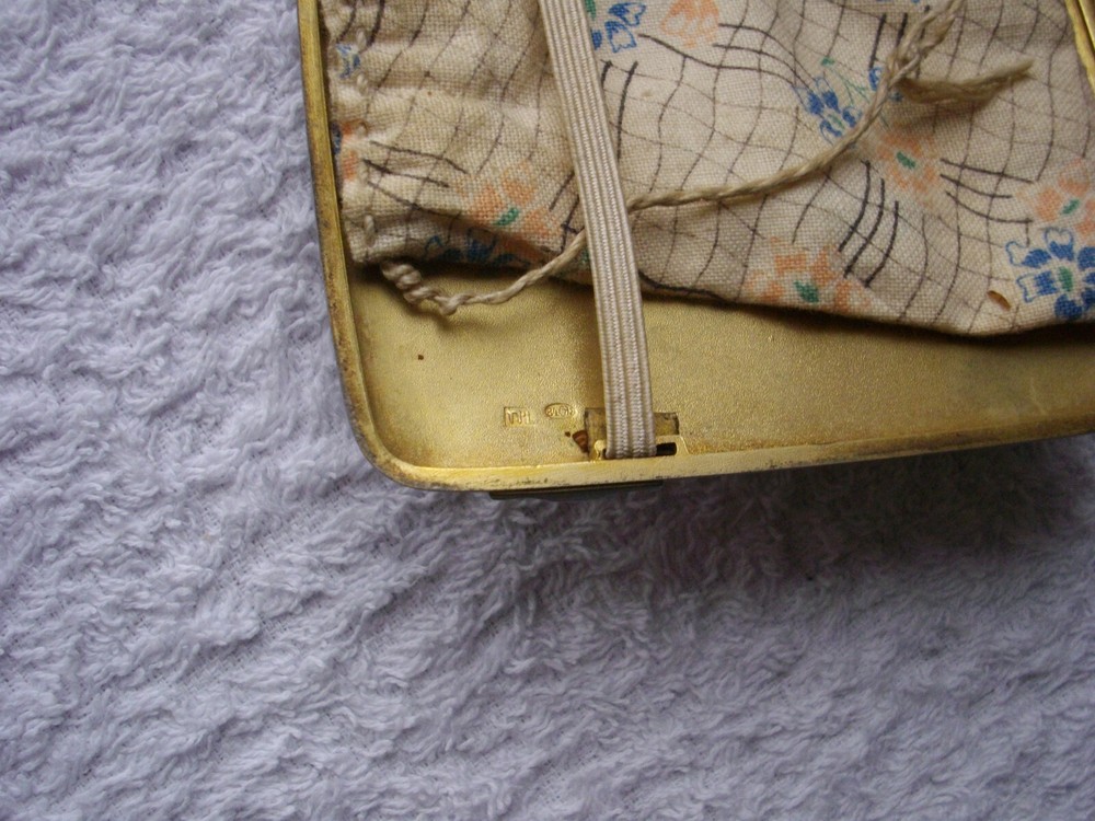 Vintage Silver Cigarette Case.Russia XIX C.