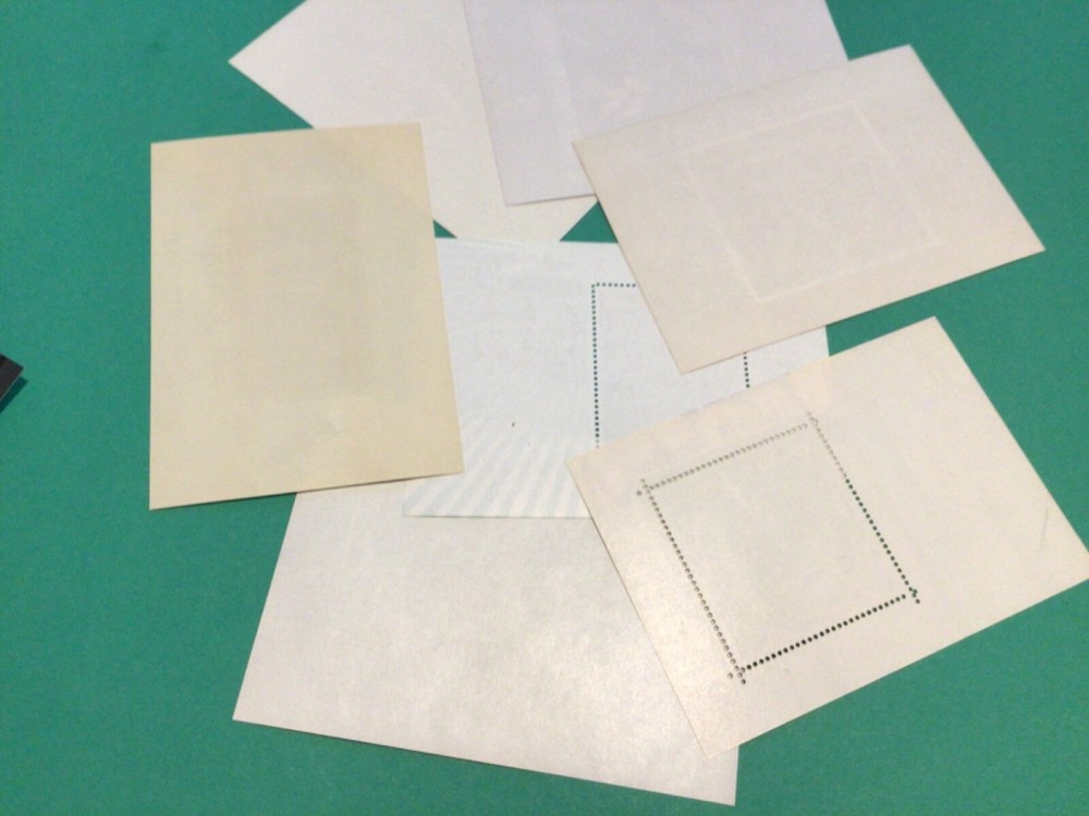 Navidad on stamps 7 stamp sheets A20257