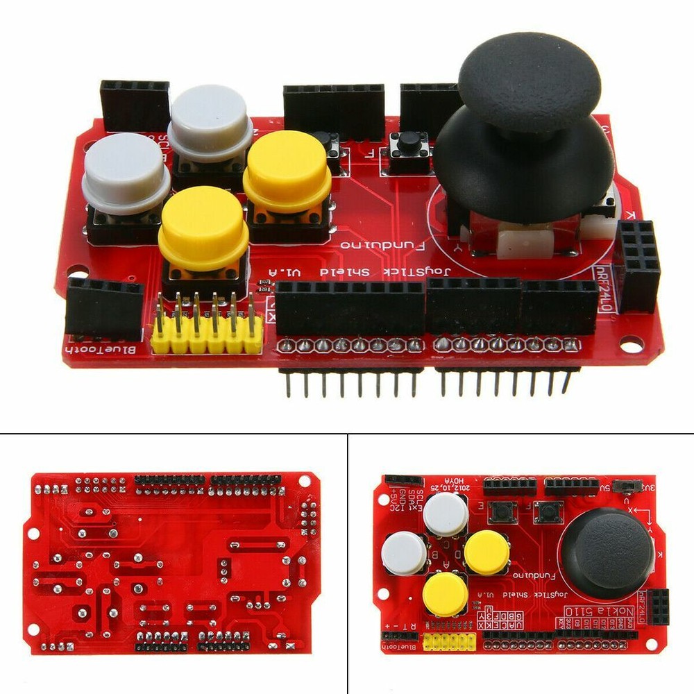 Joystick Shield for Arduino Expansion Board Analog Keyboard and Mouse Function