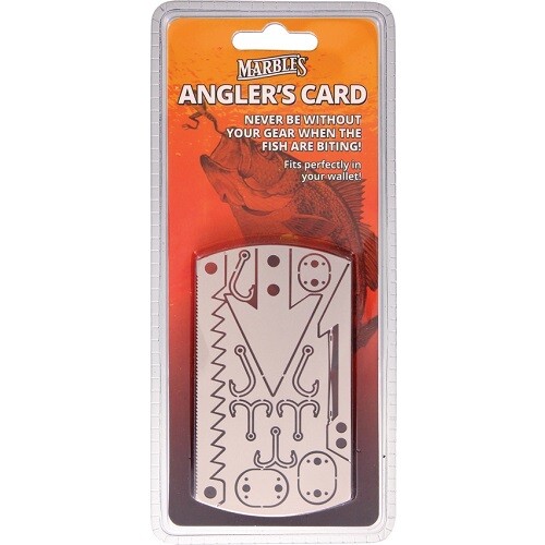 Marbles Fishing Card Survival Tool