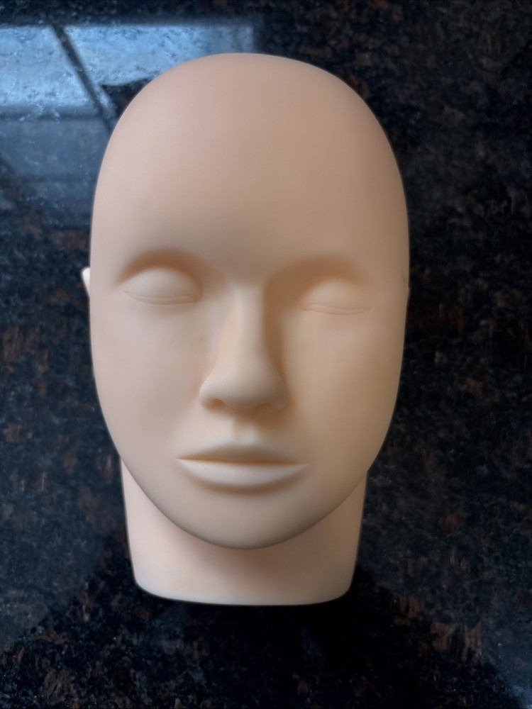Mannequin Head, Practice Training Head,for Make Up and Lash