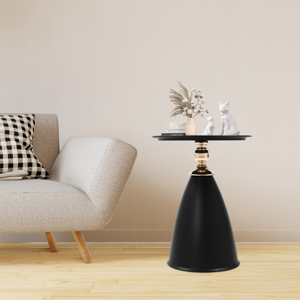 Side End Table Round Side Table for Living rooms/Bedrooms/Ooffices/Patios/Sofas