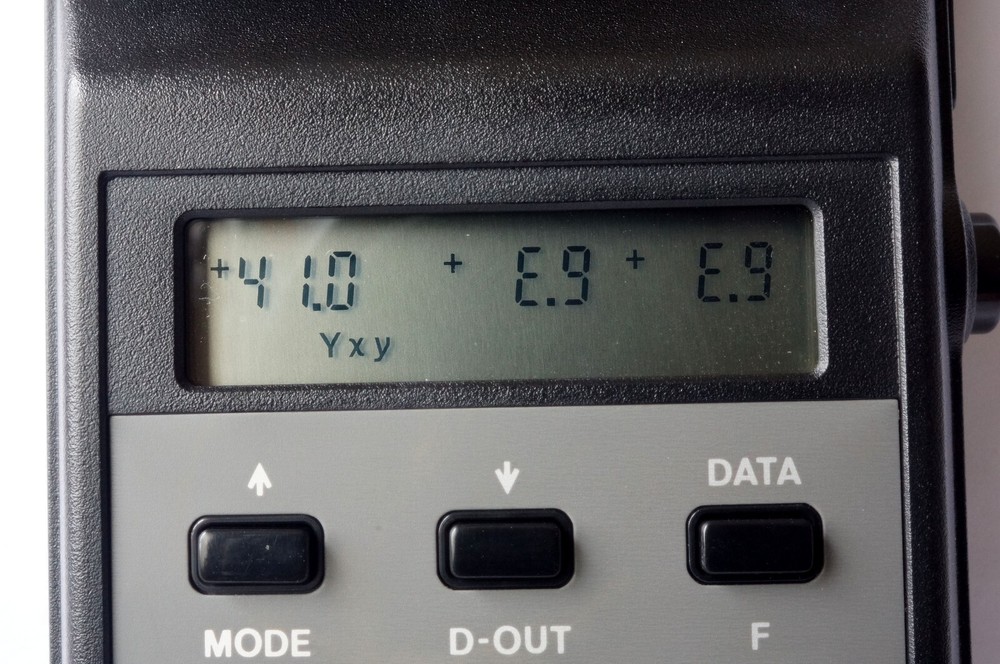 Konica Minolta CL-100 Chroma Meter Unused with a Hard Case