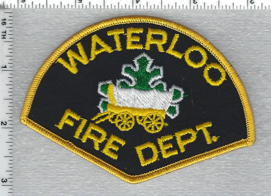 Waterloo Fire Department (Ontario, Canada) Shoulder Patch