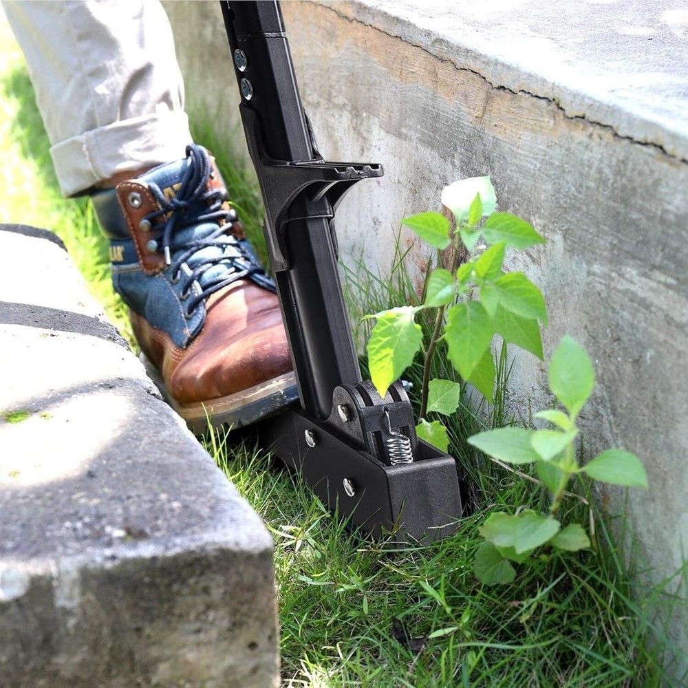 Weed Puller Tool, 12" or 46" Stand Up Weed Puller Heavy Duty Garden Tool