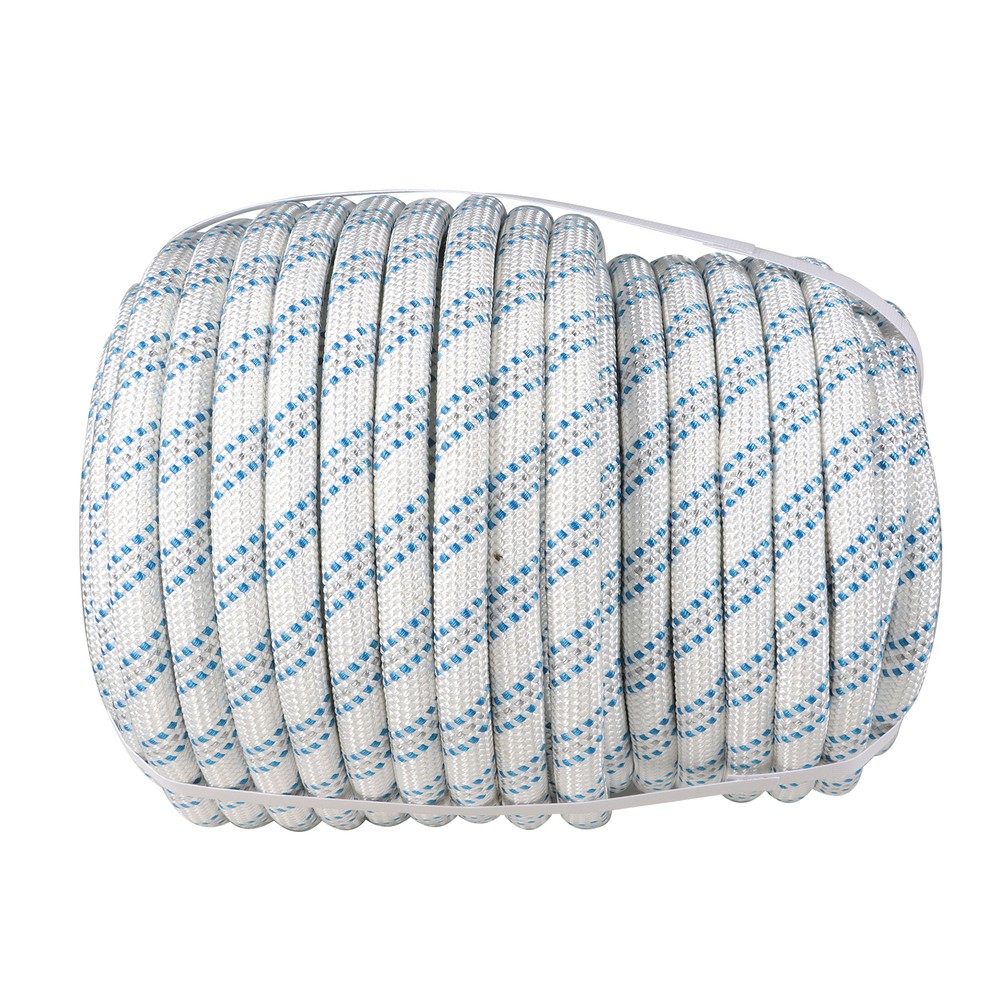 Double Braid Polyester Rope 3/4"x150' Arborist Bull Rope Pulling Rigging Line