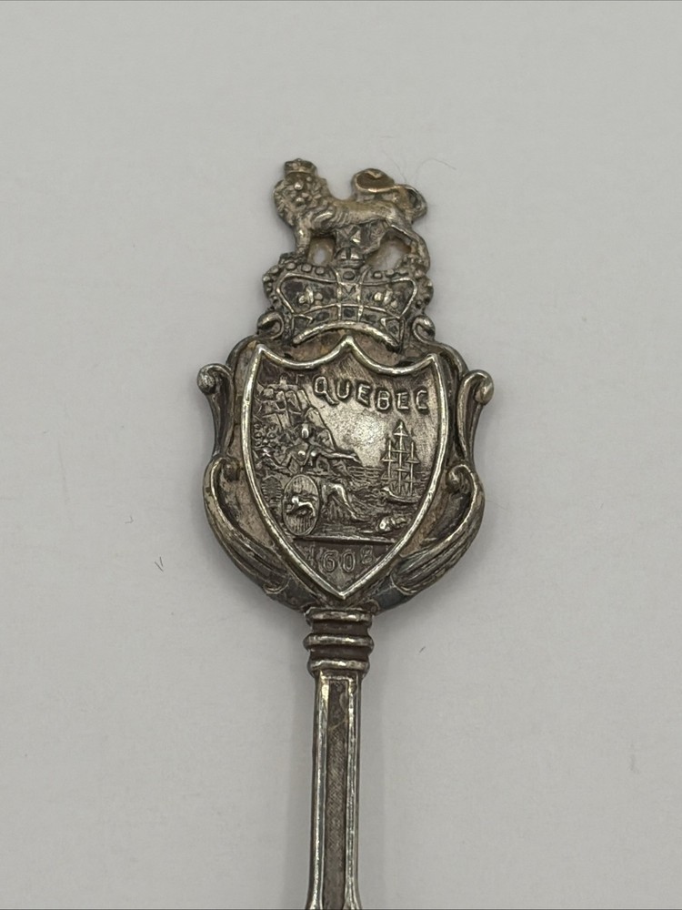 Silver Souvenir Spoon Quebec Canada