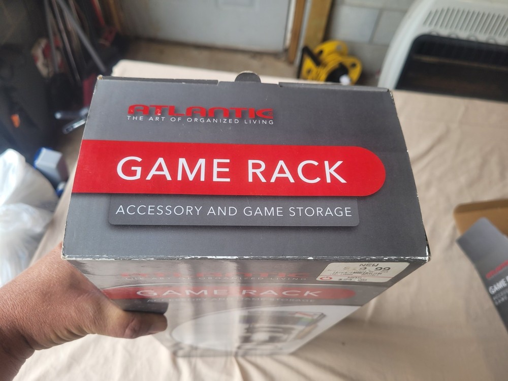 Atlantic Wall Mount Game Rack accessory and game storage