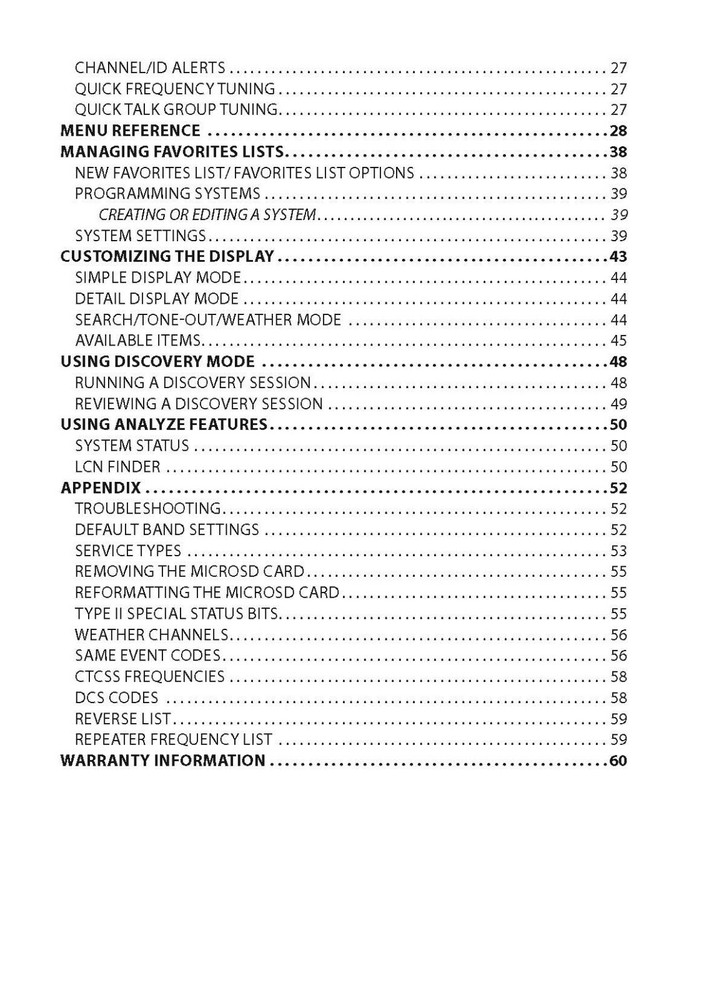 Uniden SDS200 Instructions Operating Manual User Guide Coil Bound