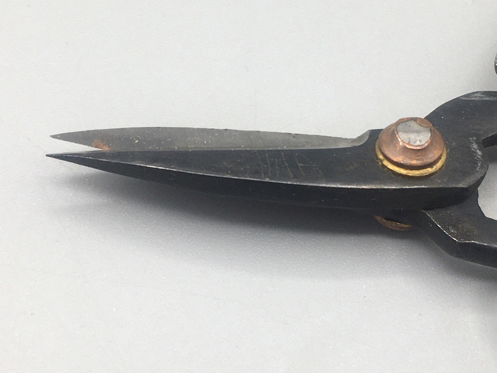 Bonsai Pruning Shears Scissors 4" Black Japanese Marked Sharp