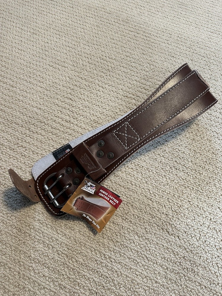Schiek Leather Weight Lifting Belt Size S
