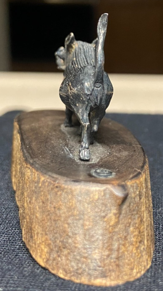 Patrick Mavros Silver Warthog Miniature Figure