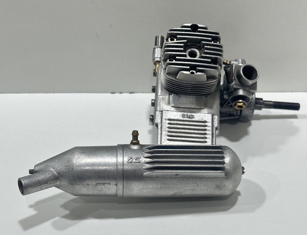 OS Max 46 FX Nitro Airplane Engine 2-Stroke. Tight Compression OS Engine 46FX