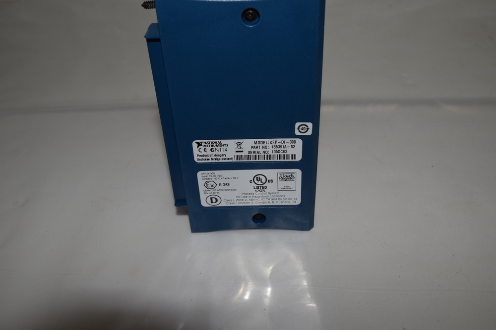 ^^ NATIONAL INSTRUMENTS MODEL CFP-DI-300 8-CH DISCRETE INPUT (SMS92)