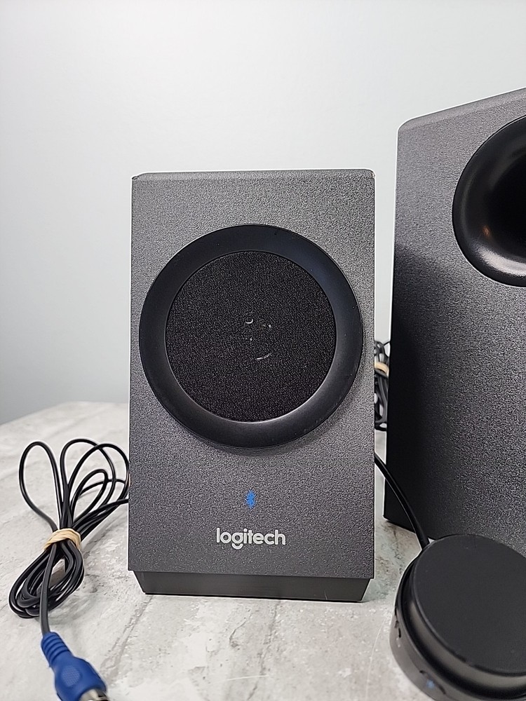 Logitech Z337 Computer Speaker System Bluetooth Subwoofer & Left Speaker *Read*
