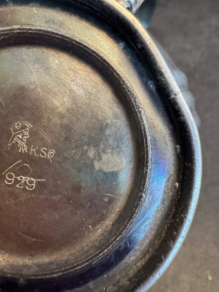 Antique Knickerbocker Silver Co. Creamer Marked #929