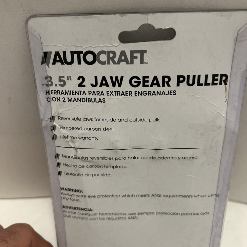 Autocraft - AC510 3.5” 2 Jaw Gear Puller, Reversible