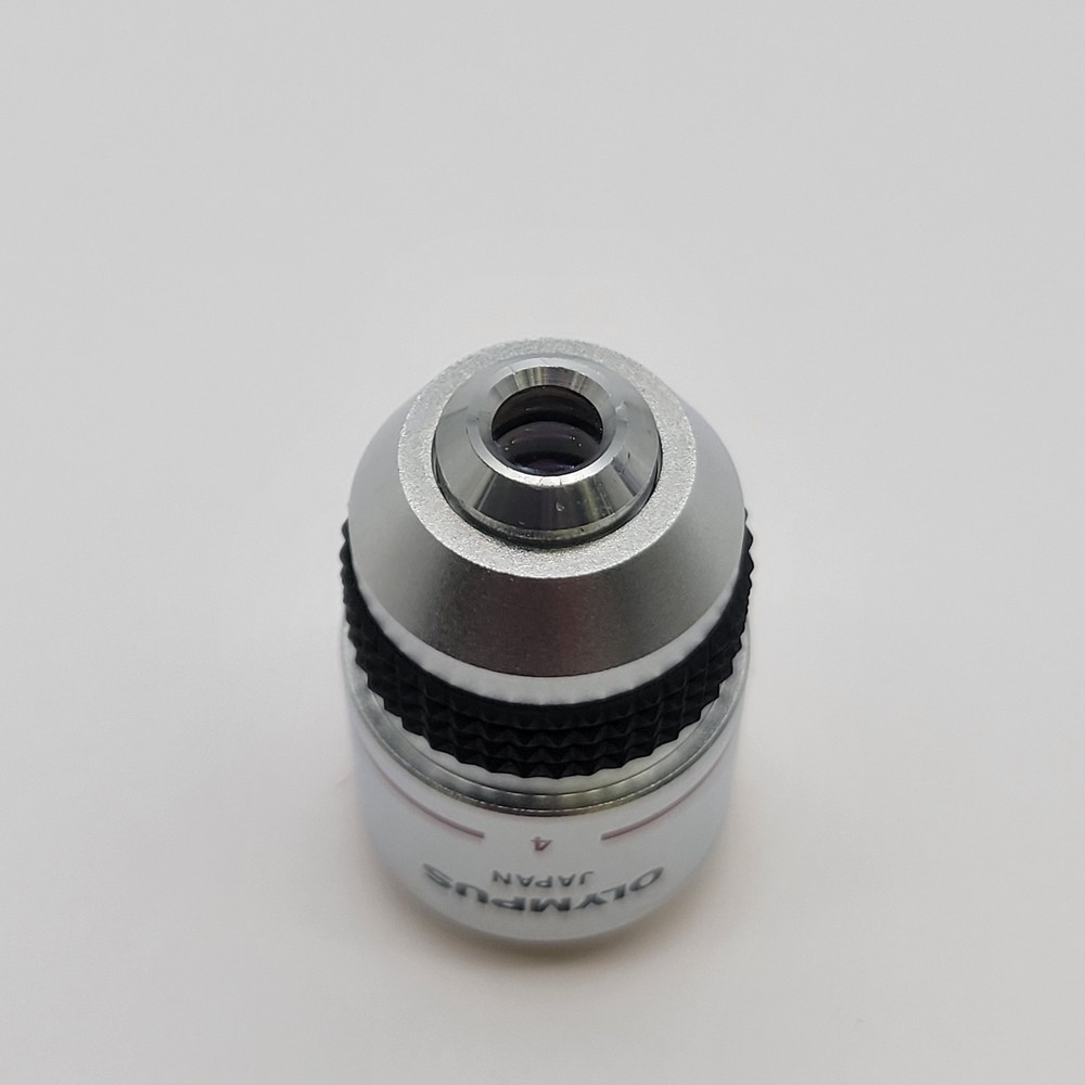Olympus Microscope Objective DPlan 4x PO Polarizing