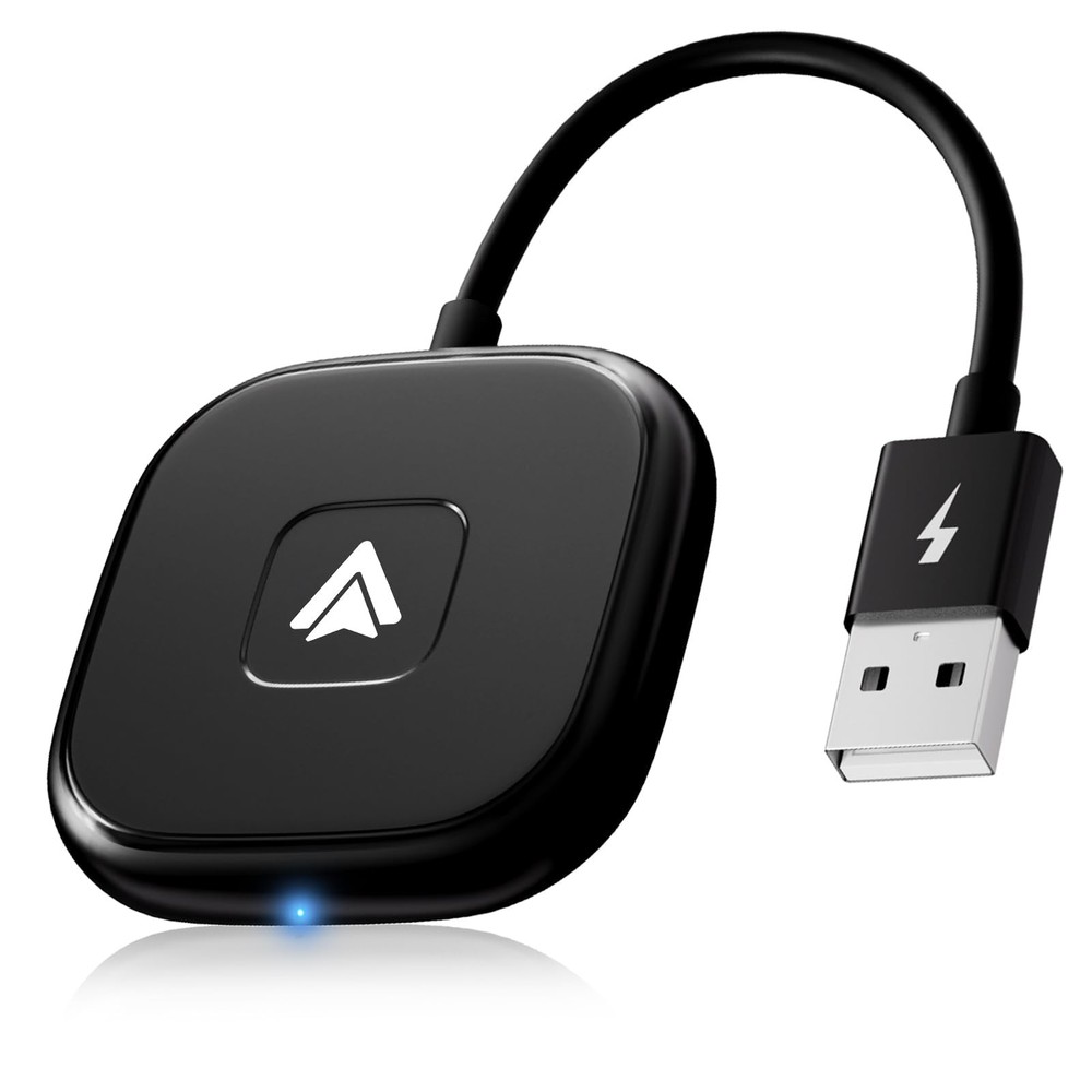 Android Auto Wireless Adapter for Wired auto wireless adapter, BLACK